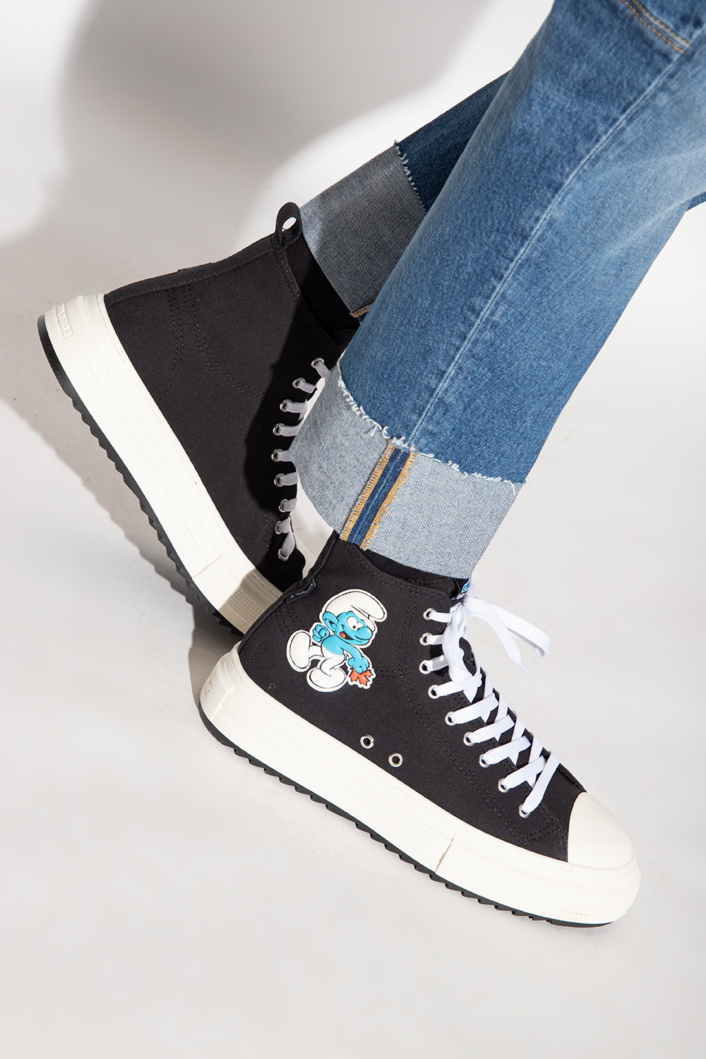 D SQUARED2ディースクエアードSmurfs Low Sneakersスニーカー Smurfs Sneakers